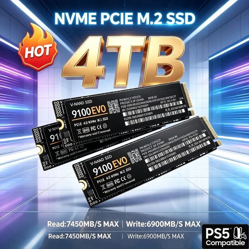 Gaming M.2 NVMe SSD 9100 EVO P - M.2 Nvme 4Tb Pcie 4.0 Ssd ulasan dan harga