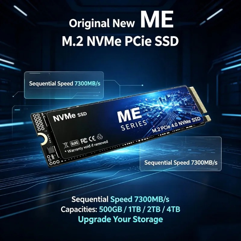 7300MB/s Seq Read Original New - M.2 Nvme 4Tb Pcie 4.0 Ssd ulasan dan harga