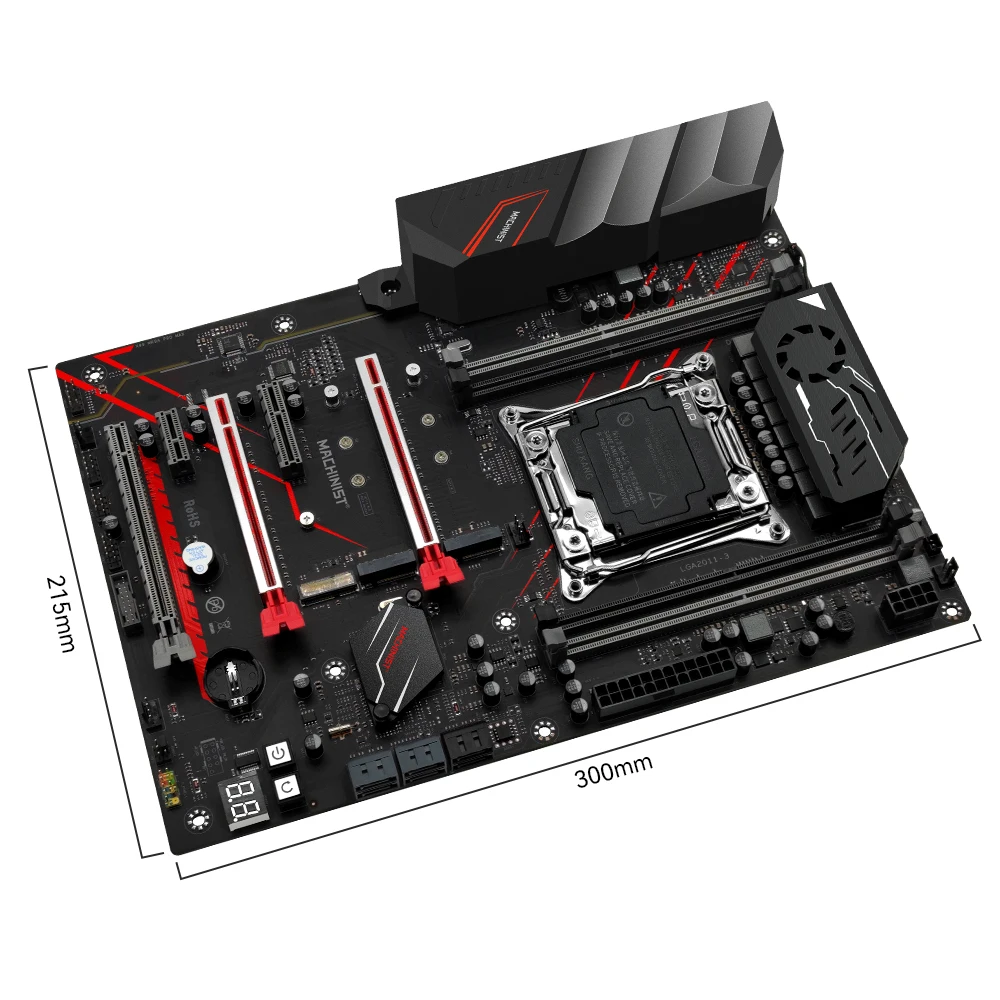 MACHINIST MR9A PRO MAX X99 Mot - X99 Dual Cpu Motherboard Combo ulasan dan harga