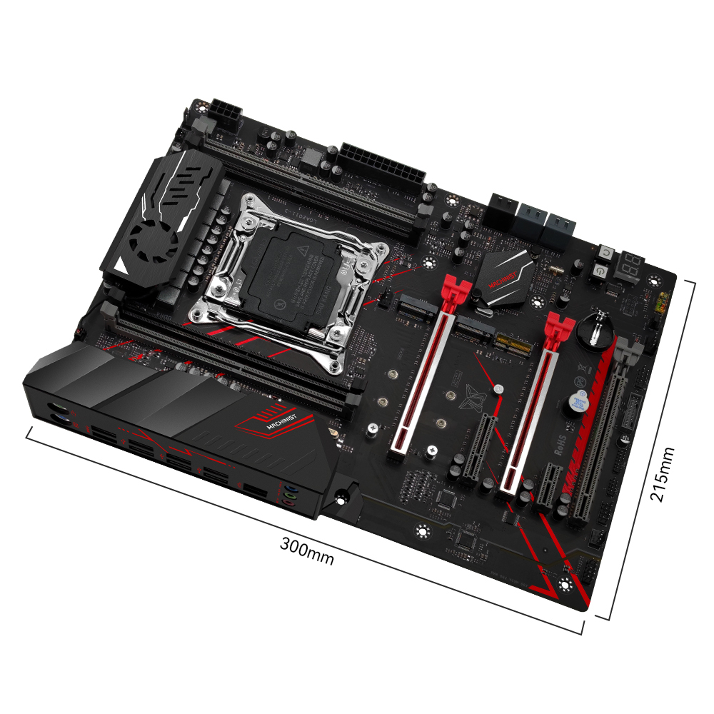 MACHINIST MR9A PRO MAX X99 Mot - X99 Dual Cpu Motherboard Combo ulasan dan harga