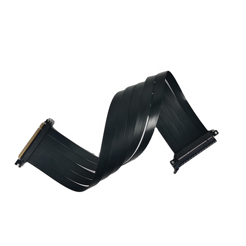 Newest Graphics Cable Flexible - Pcie 4.0 X16 Riser Cable 90 Degree ulasan dan harga