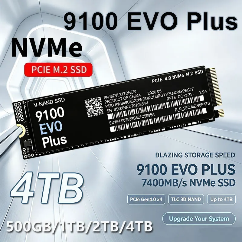 9100 EVO Plus M.2 NVMe SSD 1TB - M.2 Nvme 4Tb Pcie 4.0 Ssd ulasan dan harga