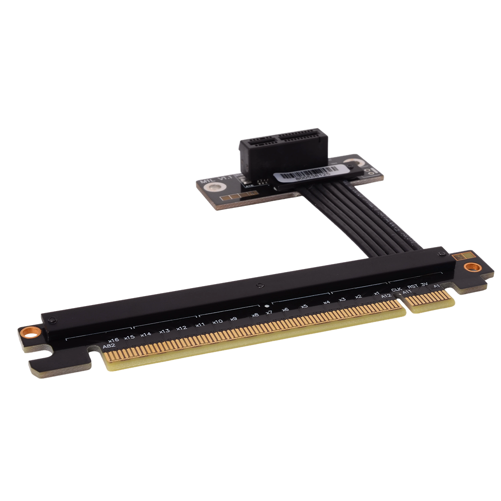PCIe 4.0 X16 To X1 X4 X8 Exten - Pcie 4.0 X16 Riser Cable 90 Degree ulasan dan harga
