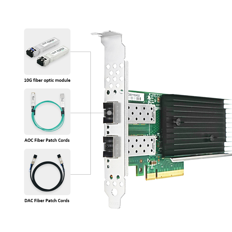 LR-LINK 1010PF-2SFP+ PCIe x8 D - 10Gb Sfp+ Pcie Network Card Dual Port ulasan dan harga