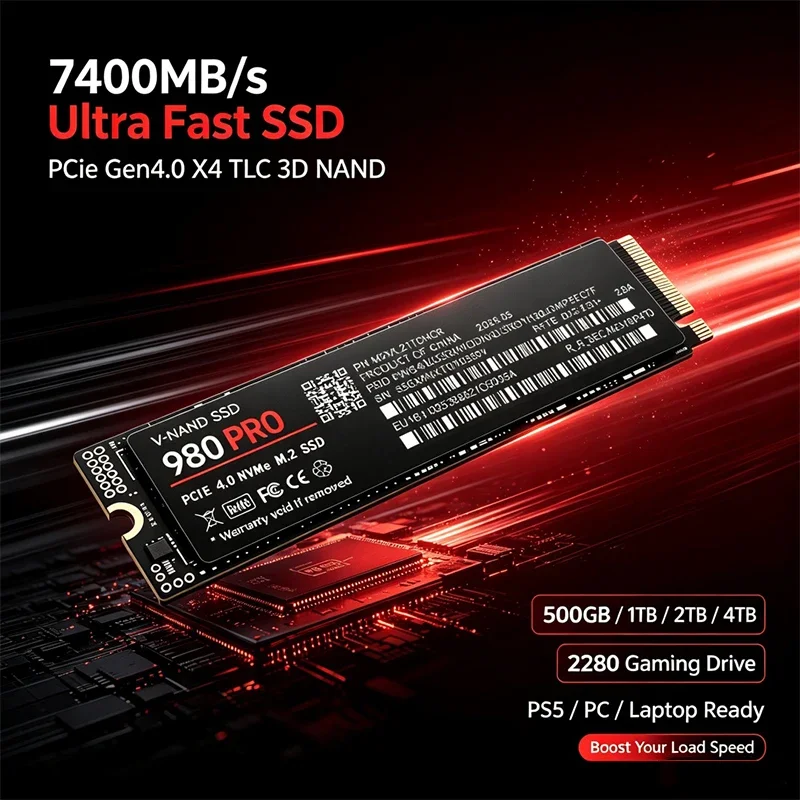 Gaming M.2 NVMe SSD 980 PRO PC - M.2 Nvme 4Tb Pcie 4.0 Ssd ulasan dan harga