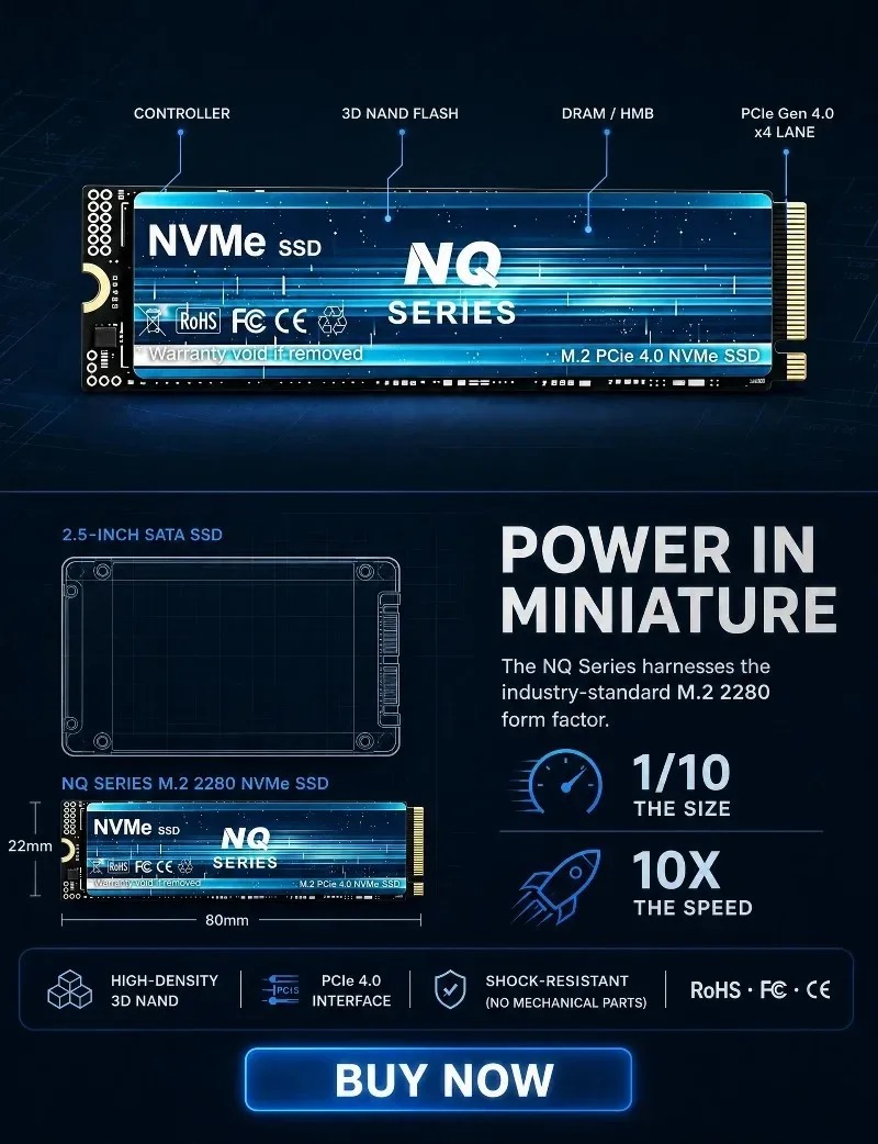 NQ 2TB 4TB PCIe 4.0 NVMe M.2 S - M.2 Nvme 4Tb Pcie 4.0 Ssd ulasan dan harga